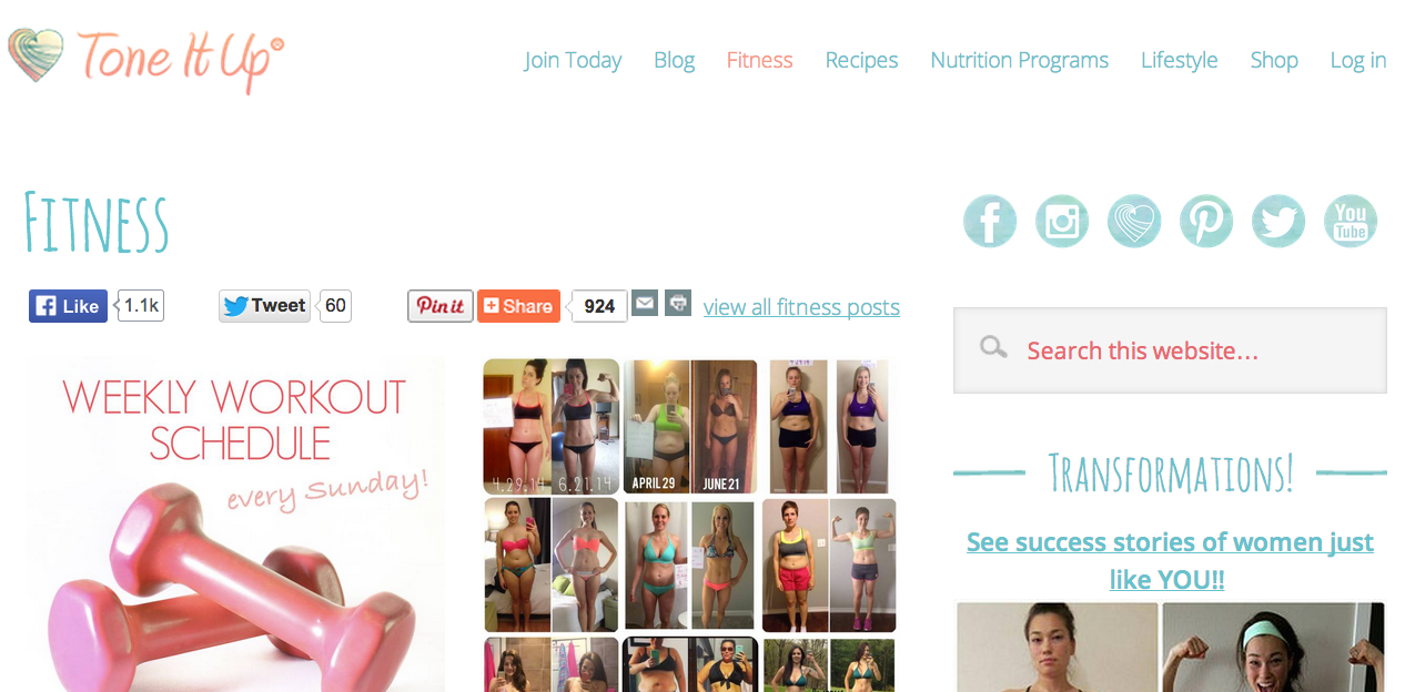 Things to Try in 2015: Tone It Up 1 Screen Shot 2015-01-13 at 2.54.02 PM