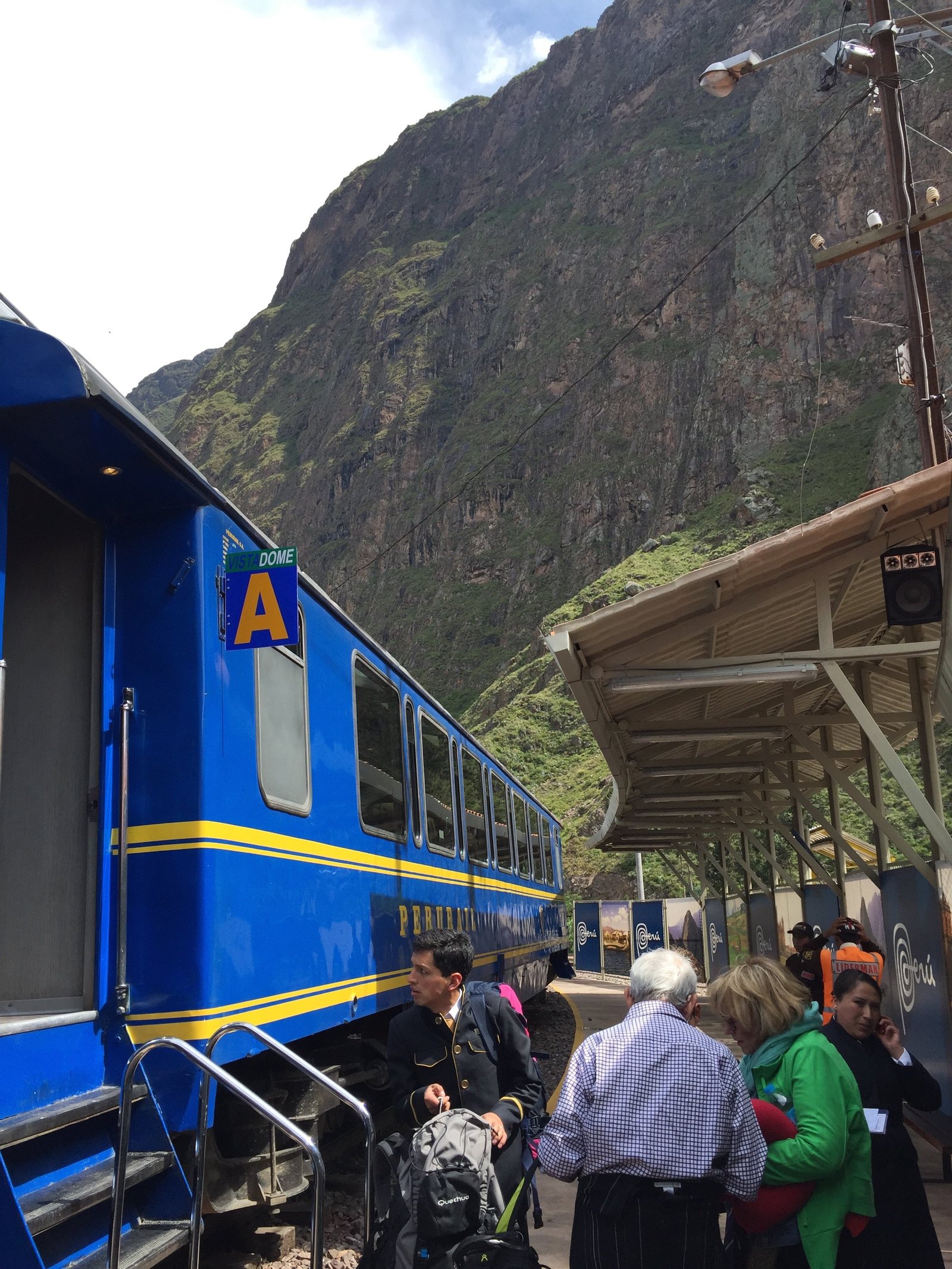 Vistadome PeruRail train to Machu Picchu