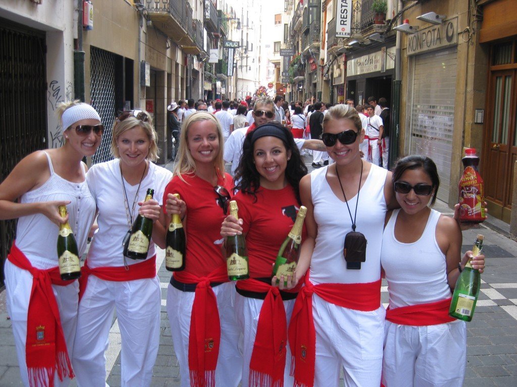 run with the bulls pamplona spain
