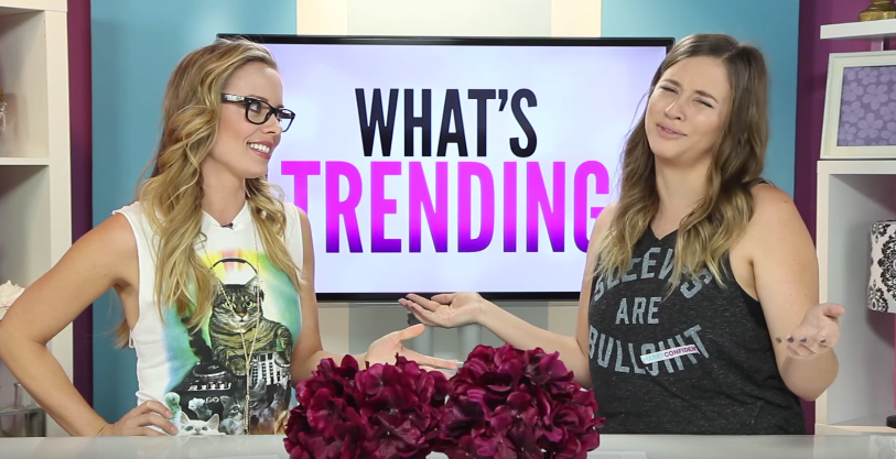 Co-hosting DHR with Lily Marston! (Clevver News) 1 the daily hollywood rundown lily marston