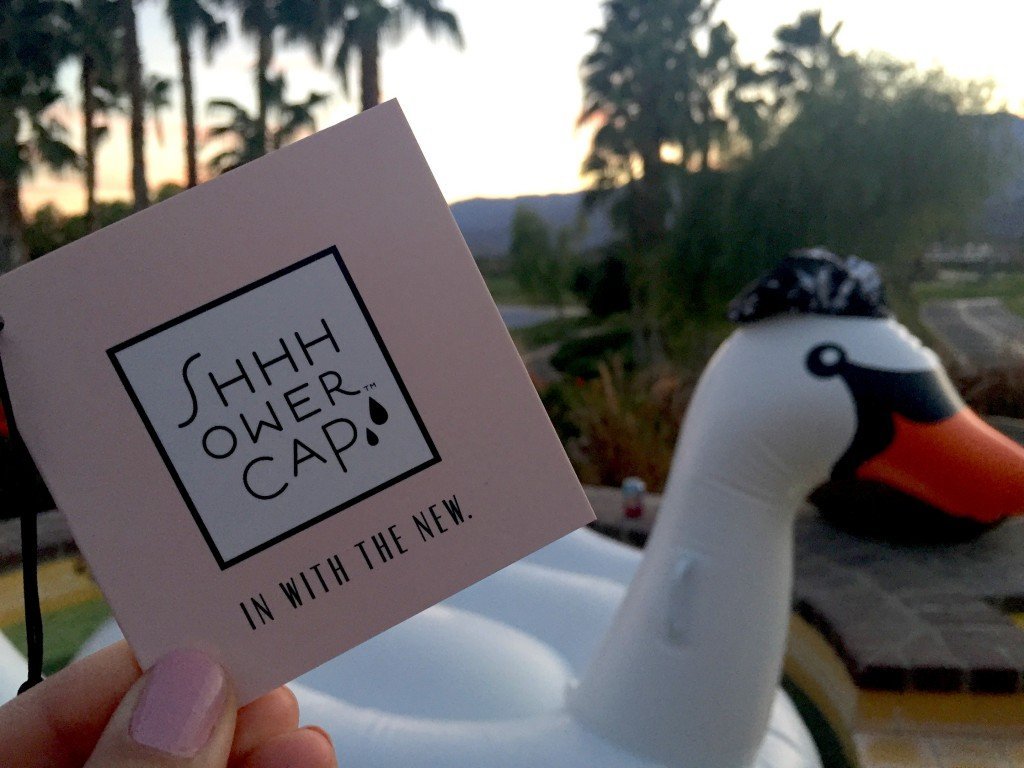 SHHH It's A SHHHOWERCAP! 9 shhhowercap swan logo
