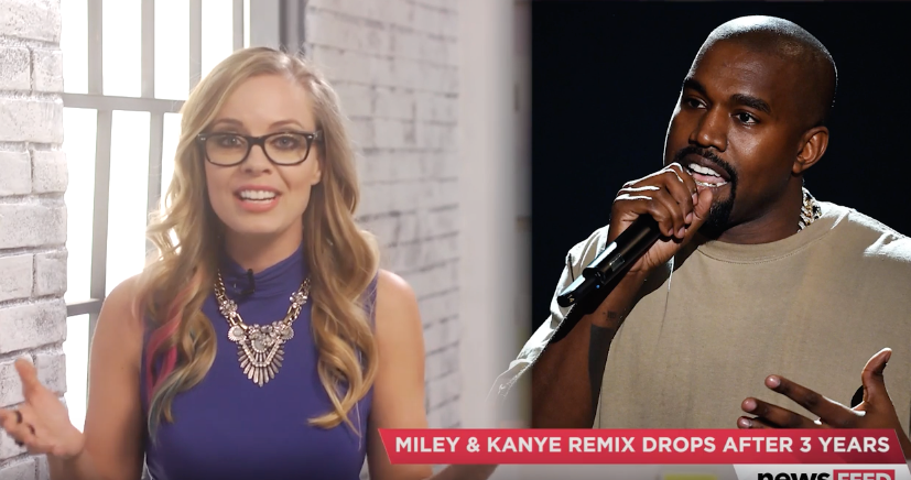 Miley & Kanye's "Black Skinhead" Remix is 3 Years Late 1 kanye miley black skinhead remix