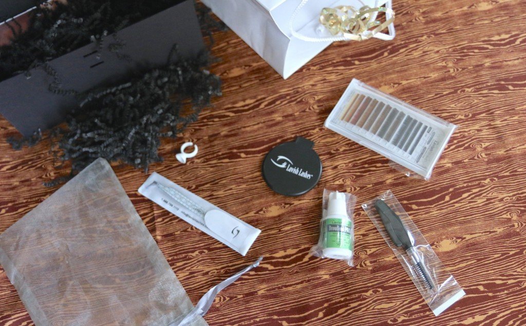 lavish brows extensions kit