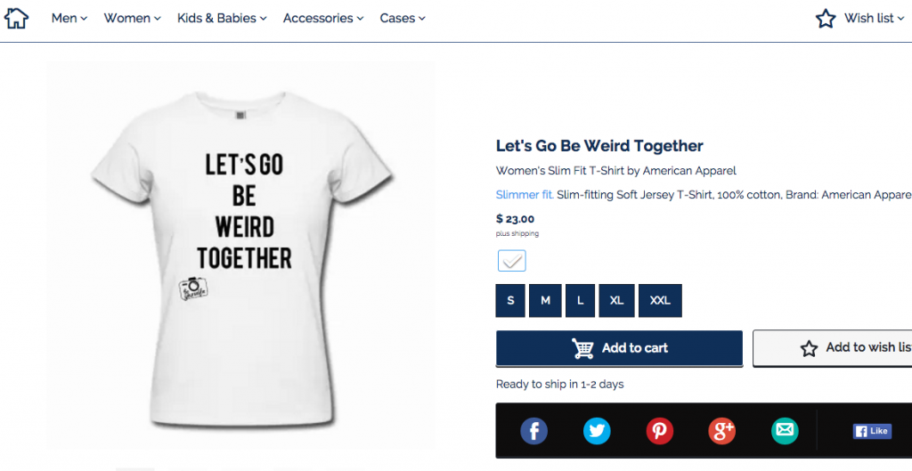 let's go be weird together shirt
