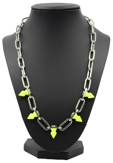 5 easy unique ways to be GREEN this St. Patrick's Day 9 Neon+necklace
