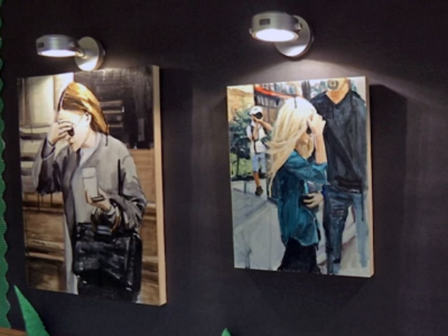 olsen art exhibit
