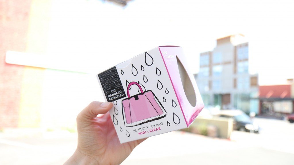 A raincoat for your purse! 11 midi clear bag raincoat