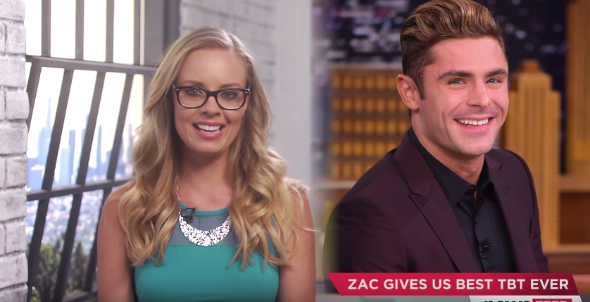 Zac Efron crimps his hair 90's style (Clevver Newsfeed) 3 zac efron crimps his hair