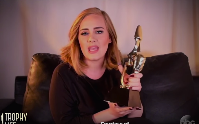 adele bbmas win 2016
