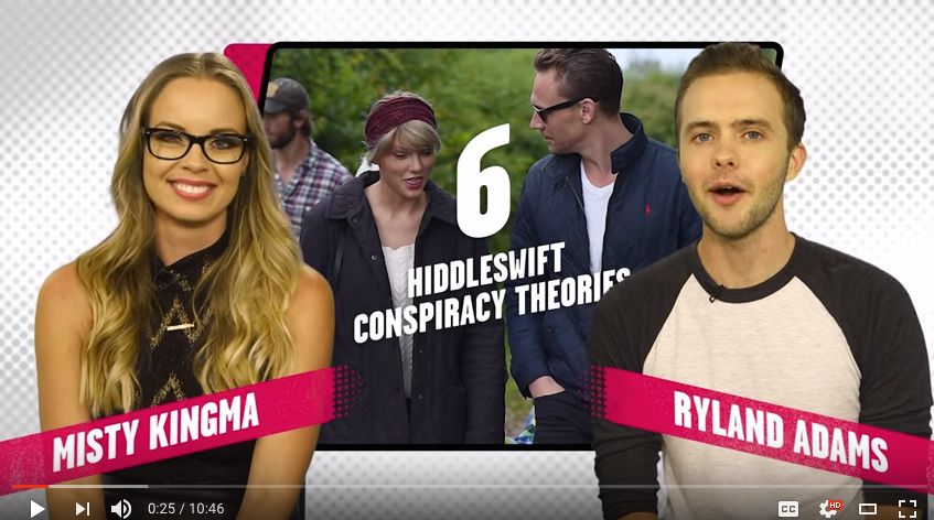 6 Taylor Swift & Tom Hiddleston relationship conspiracy theories (Clevver) 5 Taylor Swift & Tom Hiddleston relationship conspiracy theories video