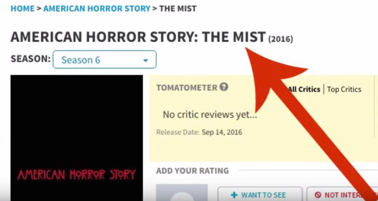 Rotten Tomatoes reveals American Horror Story season 6 theme- news