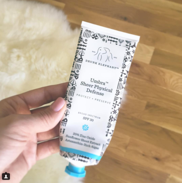 When your favorite sunscreen is called Drunk Elephant... 39 Best Zinc sunscreen blog review