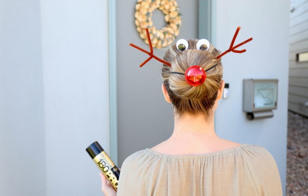how to do Reindeer hair style