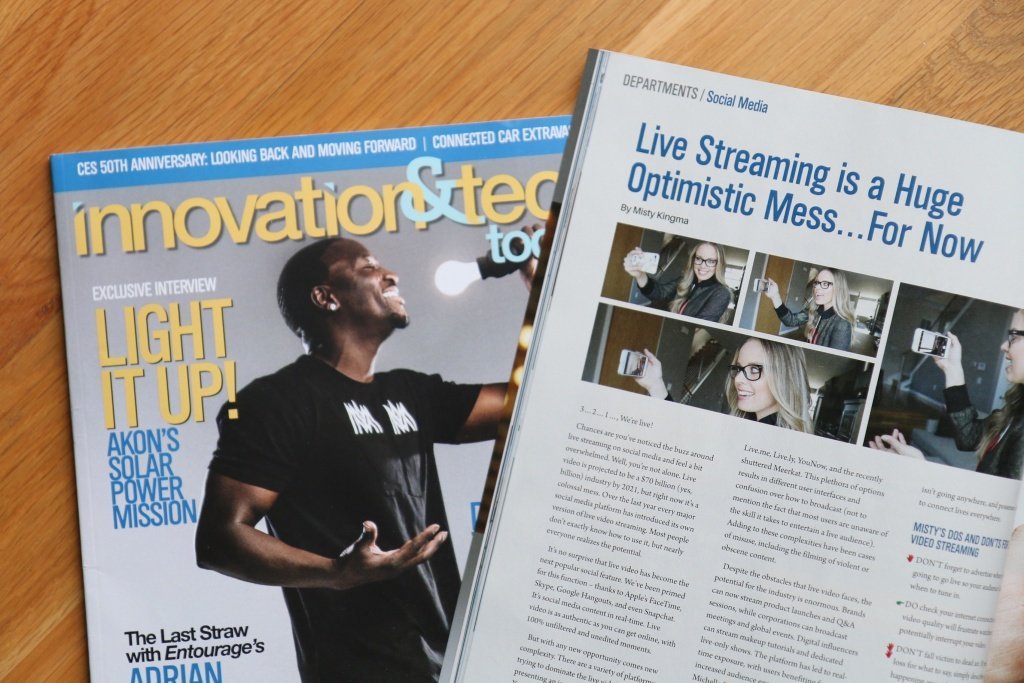 Innovation and Tech Today article