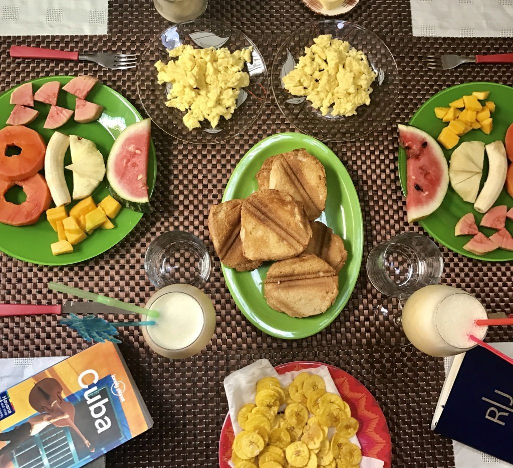 Airbnb breakfast Havana- Best House of Vedado
