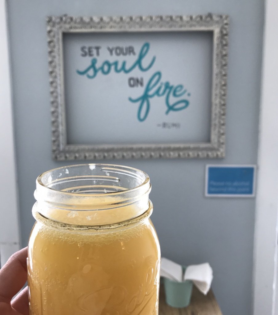 Inside Just Be Kitchen in Denver