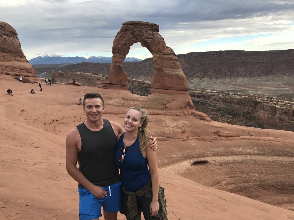 Delicate Arch Trail, Arches National Park Moab