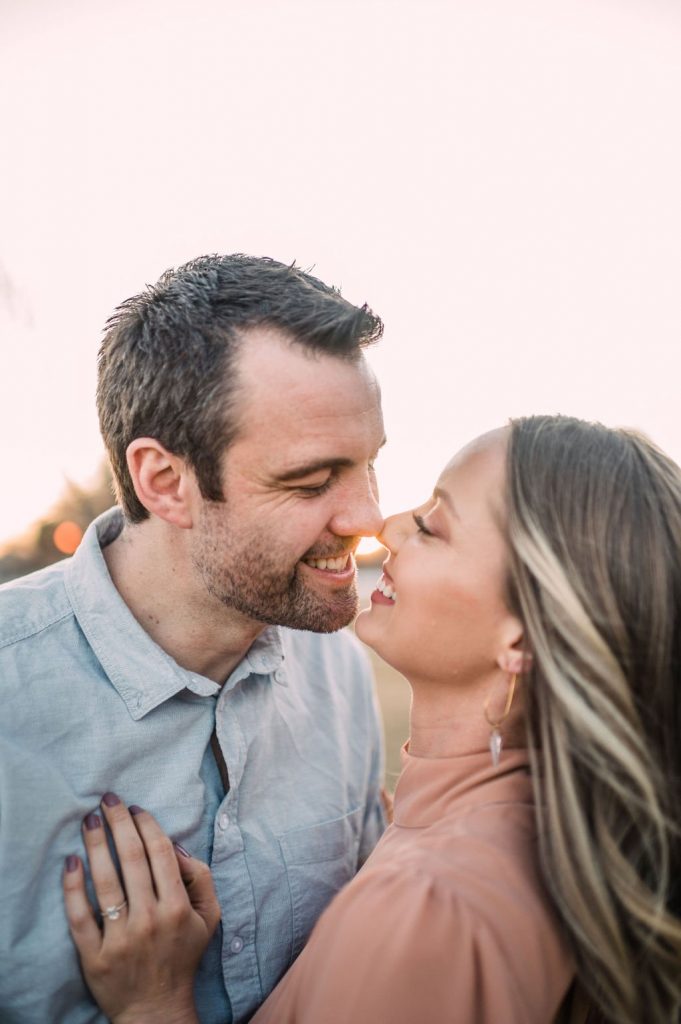 Our (Impromptu) Engagement Photos are Here 5 close up engagement photo