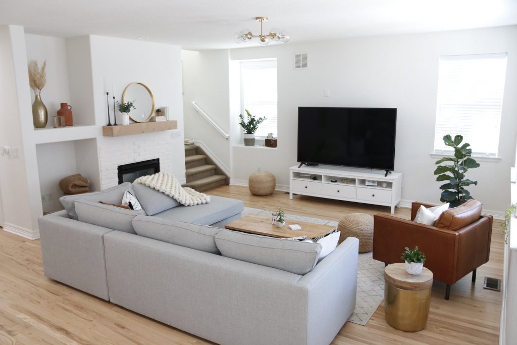 farmhouse living room decor