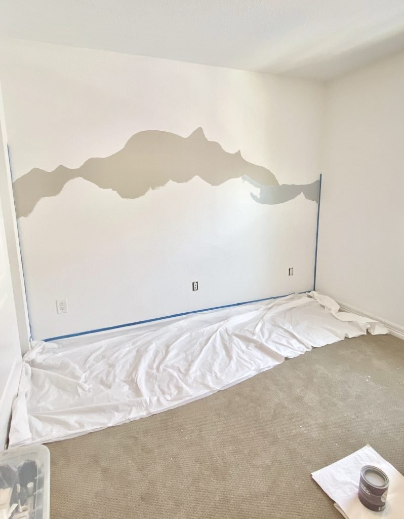 We Painted a Nursery Mountain Wall Mural 3 IMG 1134